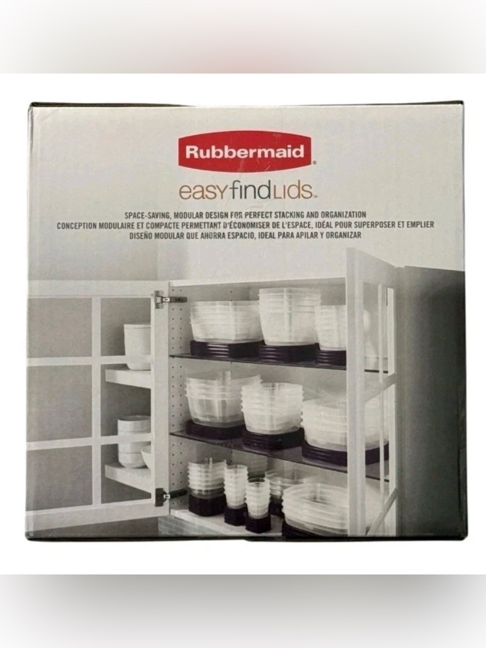 Rubbermaid Easy Find Lids Clear Containers with Black Lids - 30 Piece Set - Picture 3 of 3